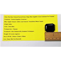 FANCY CUT SAPPHIRE GEMSTONE