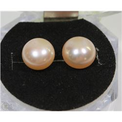#94 FRESH WATER PEARL EARRING .925 STERLING SILVER