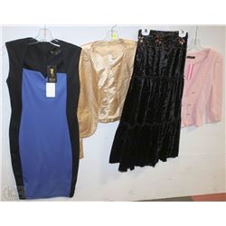 LOT OF 4 PIECES OF WOMEN'S CLOTHING ALL SIZE LARGE