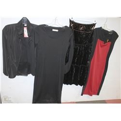 LOT OF 4 PIECES OF WOMEN'S CLOTHING ALL SIZE MEDIUM