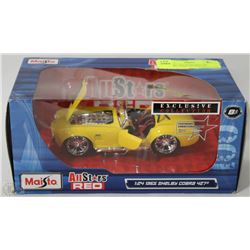 MAISTO" ALL STARS RED"1965 SHELBY COBRA 427 YELLOW