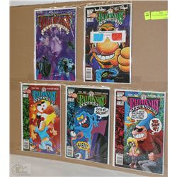 SET OF 5 RALPH SNART COMICS