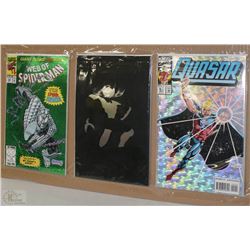 SET OF 3 SPECIAL COVER COMICS (DIECUT &HOLOGRAPHIC