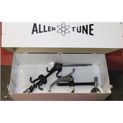 TOOL BOX WITH COMPRESSION TESTER, GEAR PULLER &
