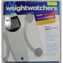 CONAIR WEIGHT WATCHERS BODY ANALYSIS GLASS SCALE