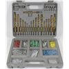 Image 1 : DRILL BIT KIT WITH  ANCHORS AND ACCESSORIES