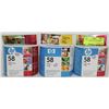 Image 1 : 3  HP 58 PHOTO  INK CARTRIDGES