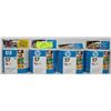 Image 1 : 4  HP 57 TRI COLOR  INK CARTRIDGES