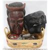 Image 1 : LOT OF 3 TRIBAL MASKS