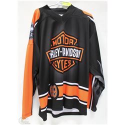 HARLEY DAVIDSON SIZE LARGE LONG SLEEVE JERSEY