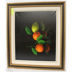 PAINTING FRAMED OF FRUIT