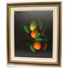 Image 1 : PAINTING FRAMED OF FRUIT