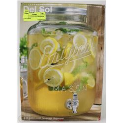 DEL SOL MASON COLD BEVERAGE DISPENSER