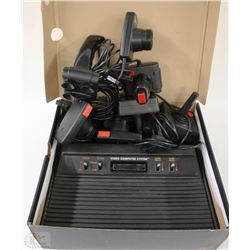 1977 ATARI 2600 CONSOLE WITH 4 SETS OF CONTROLLERS
