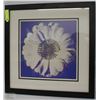 Image 1 : FLOWER FRAMED PICTURE