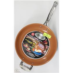 LOT OF 2 GOTHAM STEEL 12.5 TITANIUM & CERAMIC PANS