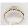 Image 2 : #25-10KT GOLD DIAMOND HEART DESIGN RING