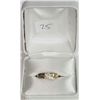 Image 3 : #25-10KT GOLD DIAMOND HEART DESIGN RING