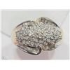 Image 1 : #41-10KT YELLOW GOLD DIAMOND RING