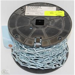 2/0 STEEL DOUBLE LOOP 60' ROLL OF CHAIN