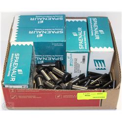 BOX OF SPAENAUR BOLTS AND SCREWS