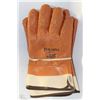 Image 1 : 3 PAIRS OF ANSELL POLARIS WORK GLOVES SIZE SMALL