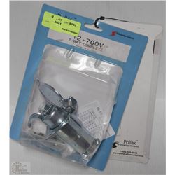 LOT OF TWO 7 WAY TRAILER LIGHT PLUGS