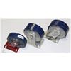 Image 1 : 3 LARGE CASTERS 8 INCH DIAMETER