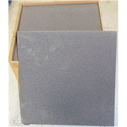 2FT X 2 FT GRAY FOAM PADS 1 INCH THICK