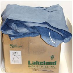 LOT OF 25 DISPOSABLE COVERALLS SIZE XL