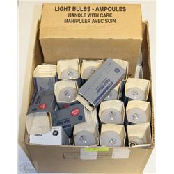 LARGE BOX OF 120 VOLT LIGHT BULBS