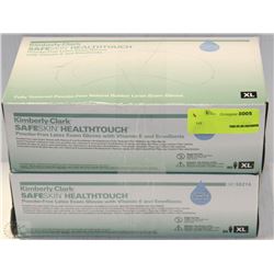 LOT OF 2 KIMBERLY CLARK SAFESKIN HEALTHTOUCH