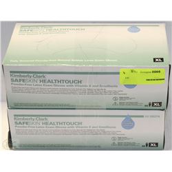 LOT OF 2 KIMBERLY CLARK SAFESKIN HEALTHTOUCH