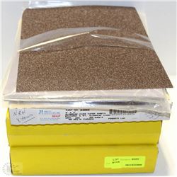 LOT OF ASSORTED PAPER SANDING SHEETS