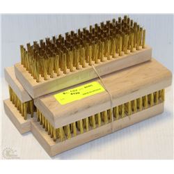 LOT OF 5 WIRE BRUSHES