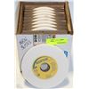 Image 1 : CASE OF NORTON 6"X1/2"X1-1/4" GRINDING WHEELS