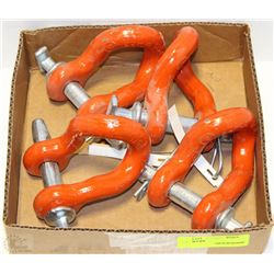 7/8" 22MM TWISTED RETAINER PIN CLEVISES