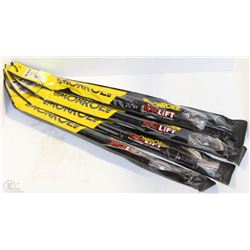 LOT OF 4 MONROE MAXLIFT GAS CHARGED LIFT SUPPORTS