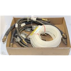 BOX OF ASSORTED HOSES