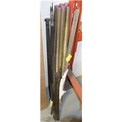 LOT OF ASSORTED PIPES AND MORE