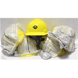 LOT OF 5 MOLY-COP HARD HATS