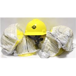 LOT OF 5 MOLY-COP HARD HATS