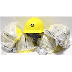 LOT OF 5 MOLY-COP HARD HATS