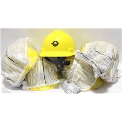 LOT OF 5 MOLY-COP HARD HATS
