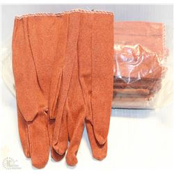 12 PAIRS OF FLEX VINYL LADIES GLOVES