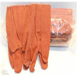 12 PAIRS OF FLEX VINYL LADIES GLOVES