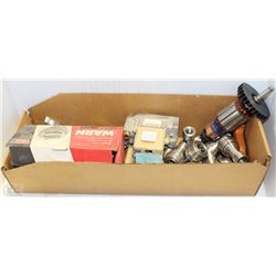 BOX WITH PNEUMATIC COUPLERS AND WARN 4WD HUB PACK