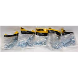 LOT OF 5 STANLEY TRANSOM LATCHES