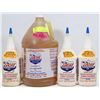 Image 1 : 3 BOTTLES OF LUCAS TRANSISSION FIX AND 4L BOTTLE