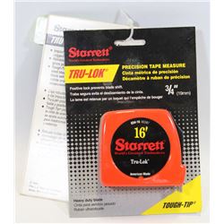 LOT OF 2 STARRETT 16 ' TAPE MEASURES